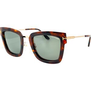 Tom Ford FT0573 LARA 02 Womens Sunglass 55A Colored Havana